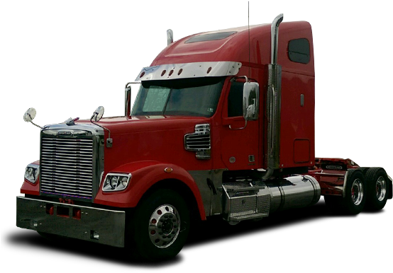 Click Here To Login Email Red Truck - Eck's Garage, Inc. (580x415), Png Download