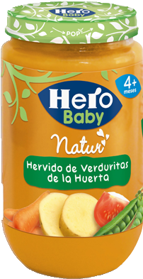 Babynatur Hervido Casero De Verduritas De La Huerta - Compota De Manzana Bebe (600x412), Png Download