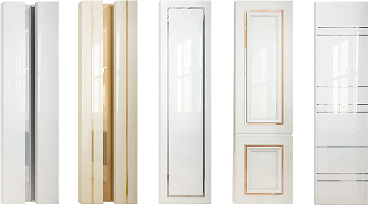 Squid Tile Wall Modern Minimalist Marble Video Wall - Waist (800x800), Png Download