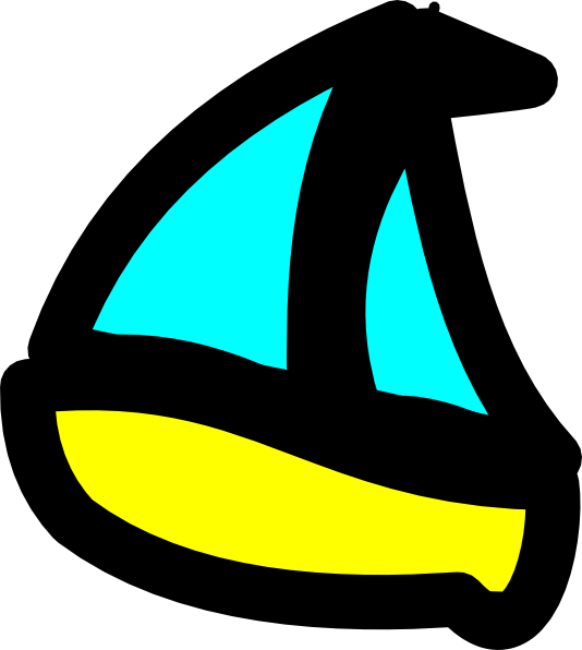 Cartoon Boat (534x596), Png Download