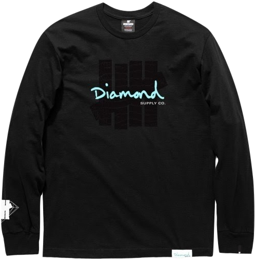 Undefeated X Diamond Supply Co - Diamond Supply Co (544x549), Png Download