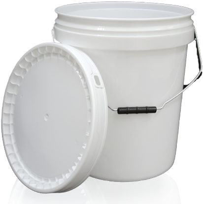 Detailszoom - Cubeta Con Tapa (462x500), Png Download