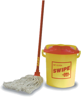 Cubeta Y Trapeador >> Mayor Durabilidad Y Gran Absorción - Swipe (360x450), Png Download
