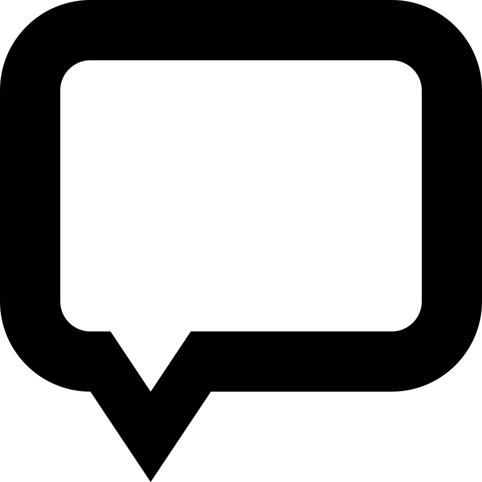 Speech Bubble Left - Callout (980x980), Png Download