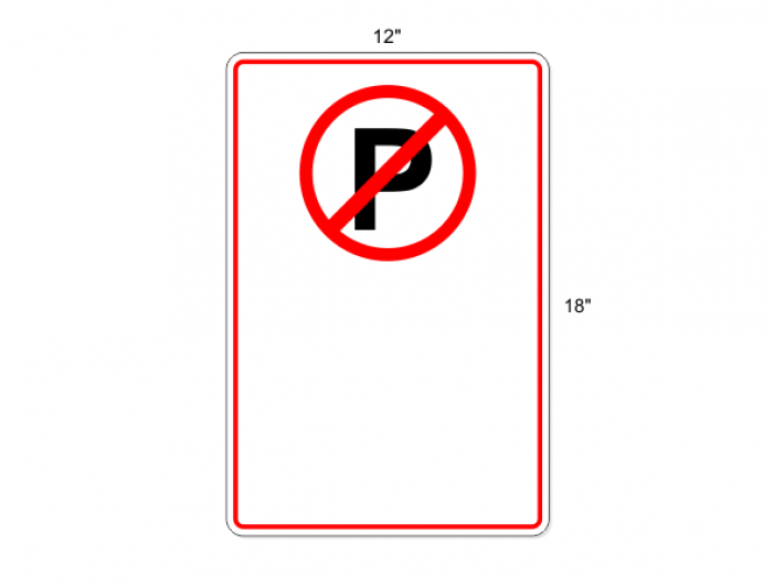 Parking Sign (700x700), Png Download
