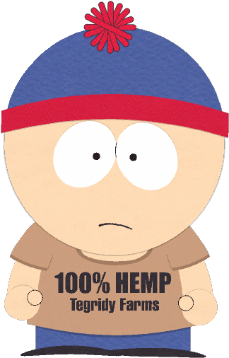 Hemp-stan - South Park Stan Smile (372x520), Png Download