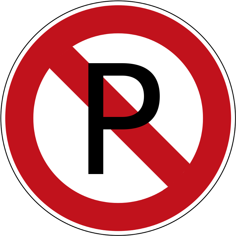 Parking Disallowed - Parking Icon Set (800x800), Png Download