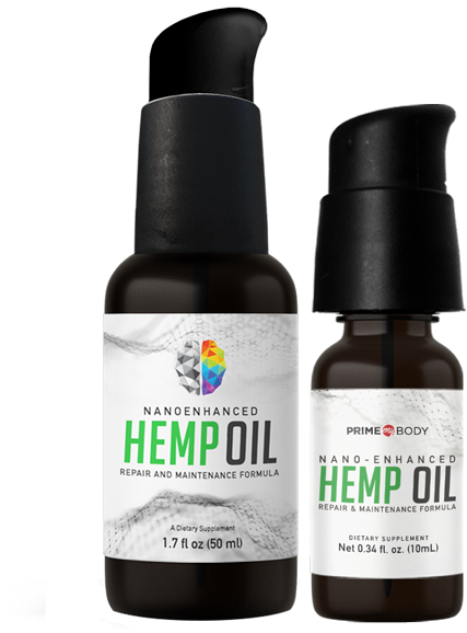The World's Best Hemp Oil - Prime My Body Hemp Oil (750x750), Png Download