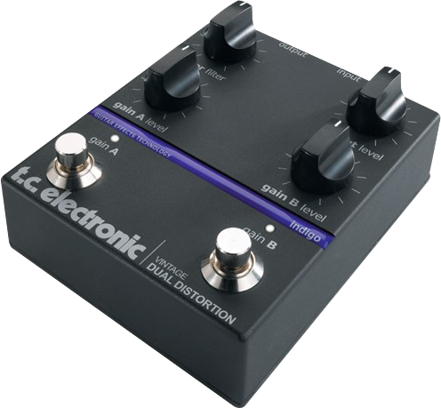 Vintage Dual Distortion - Tc Electronic Vintage Octa Screamer Pedal (496x459), Png Download