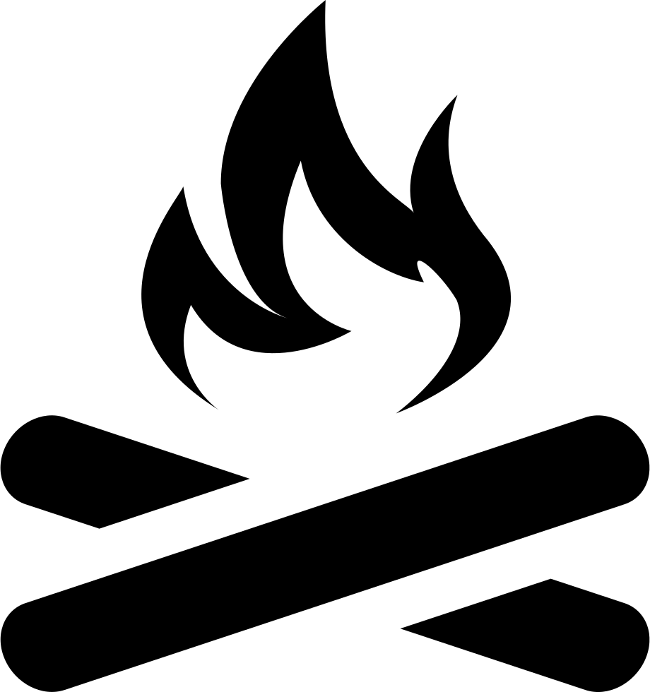 Png File - Fire From Wood Vector (920x980), Png Download