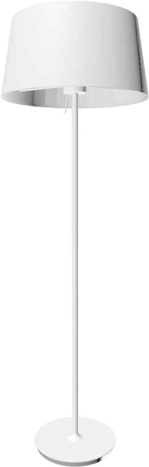 Home Lighting Floor Lamps Floor Lamp White Solid Wood - Ikea Stand Light Png (1000x1000), Png Download