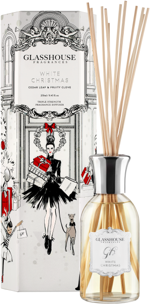 Limited Edition White Christmas 250ml Fragrance Diffuser - Domaine De Canton (832x750), Png Download