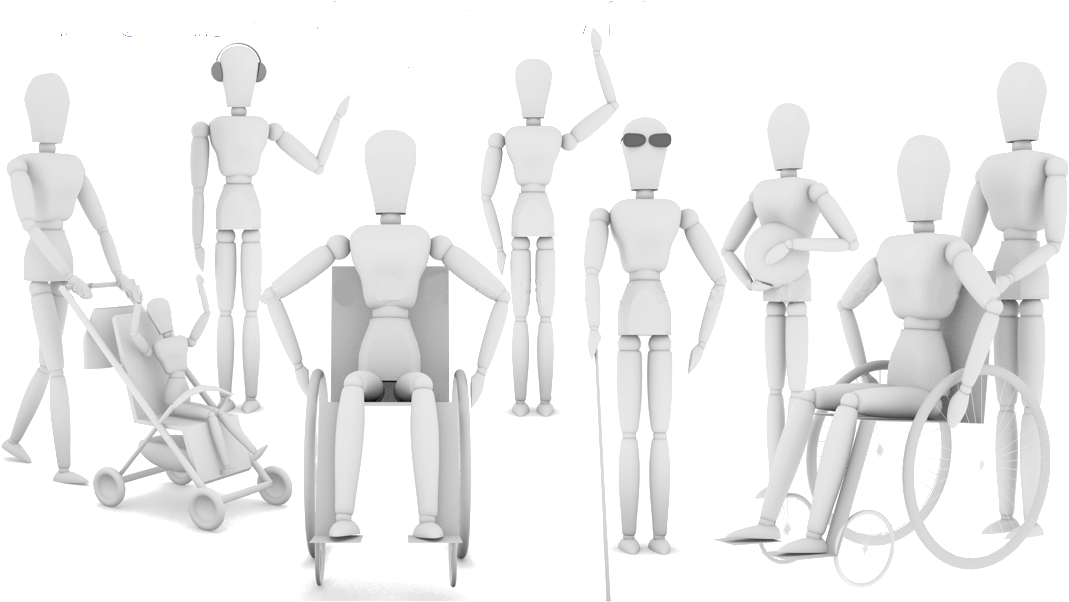 Arquitectura Y Diseño Accesible - Accesibilidad Universal Y Diseño Para (1129x620), Png Download