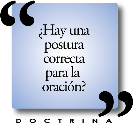 ¿existe Una Postura Correcta Para La Oración - Posturas Para La Oracion (500x500), Png Download