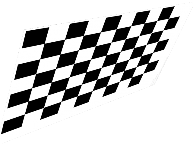 Checkerboard Clipart Lens Distortion - 3d Chess Board Png (640x480), Png Download