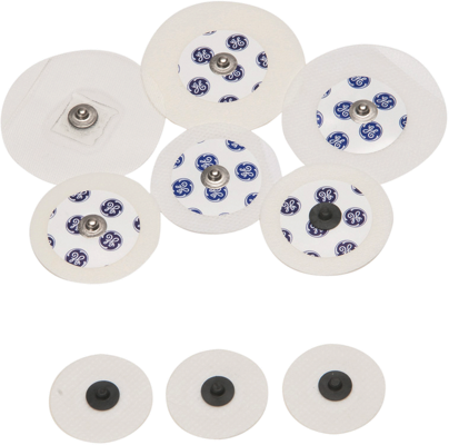 Ecg Electrodes - Disposable Ecg Electrodes (404x400), Png Download