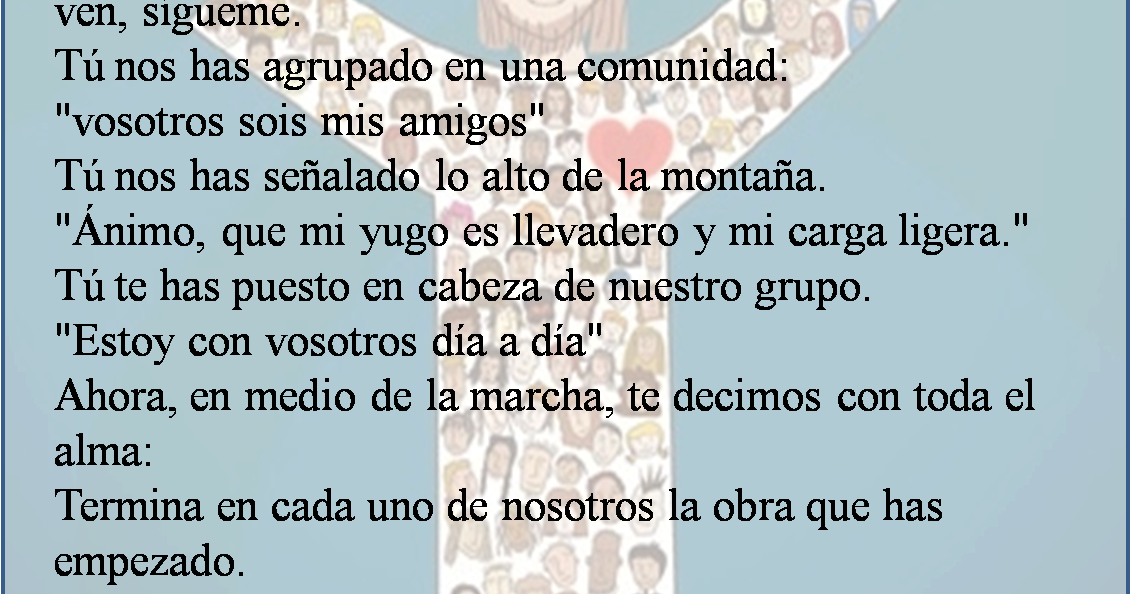 Oracion Por La Comunidad (1131x594), Png Download