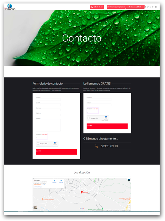 Creación Y Diseño De Página Complex Para Grupo Hexágono - 36 Watt Led Panel 3200lm 6500k Daylight (584x756), Png Download