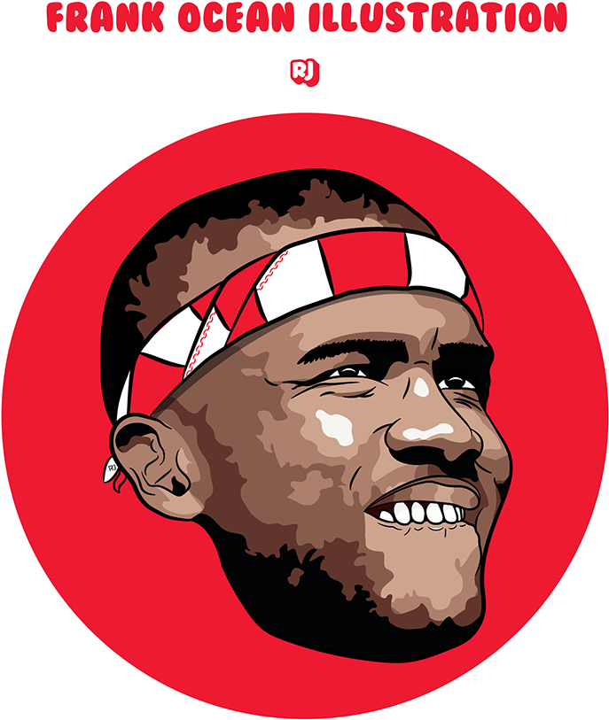 Frank Ocean's Blonde Was One Of My Favourite Albums - Design (1400x1126), Png Download