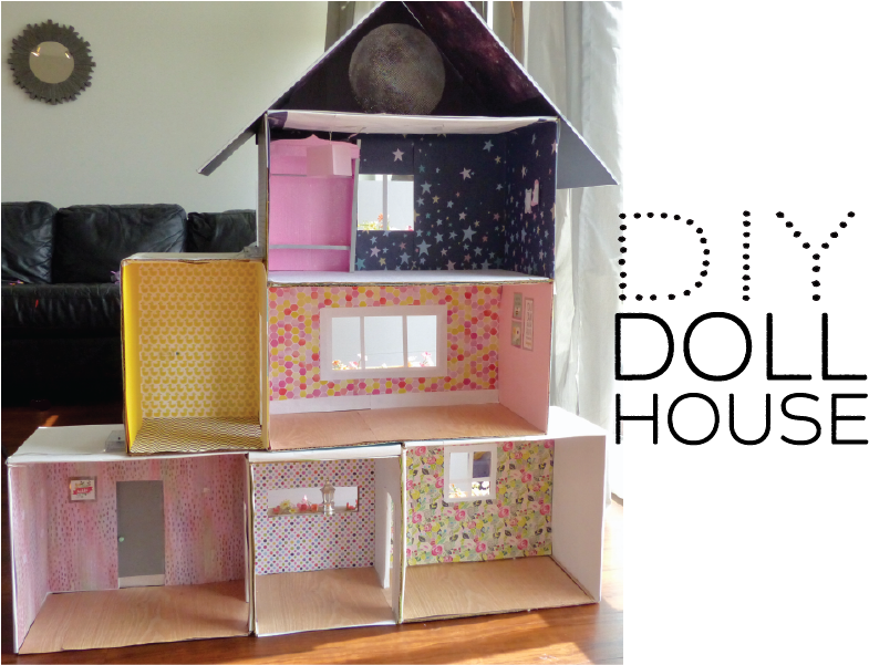 Diy Dollhouse Inside Empty-01 - House (800x600), Png Download