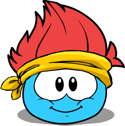 Surf Swoop In Puffle Interface - Club Penguin Brown Puffle (421x424), Png Download