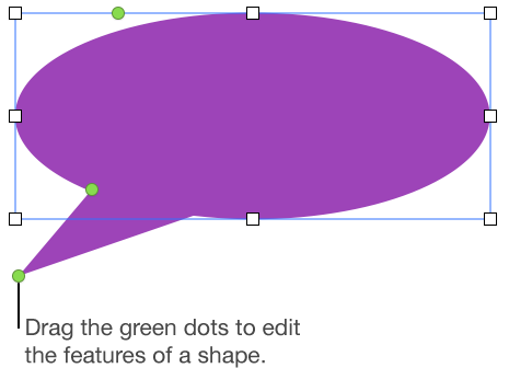 A Shape With Selection Handles - Figuras Para Escribir Dentro (464x342), Png Download