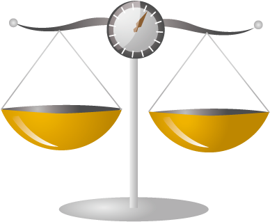 Balanza Sin Objetos - Equilibrio Financiero Png (400x400), Png Download