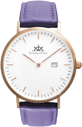 Individual Watch With Scratch Resistant Sapphire Glass - Leather (312x507), Png Download