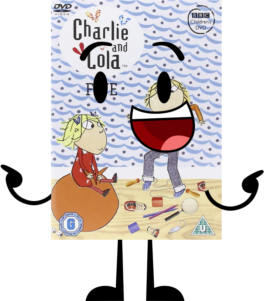 Dvd Cover - Charlie And Lola (955x1001), Png Download