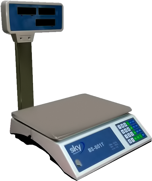 Balanza Comercial Sky Bs-801t - Weighing Scale (719x699), Png Download