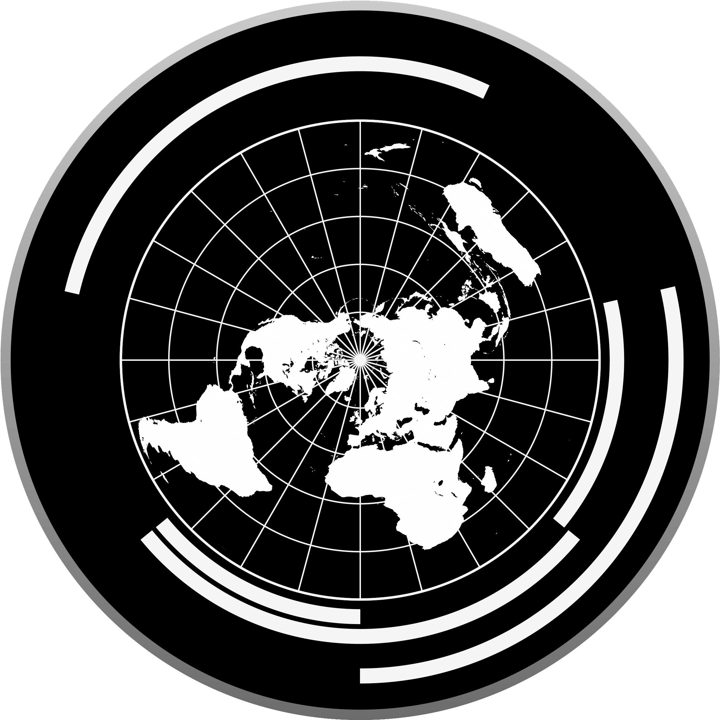 Official Inspection - Flat Earth Society T Shirt Gift (2329x2329), Png Download