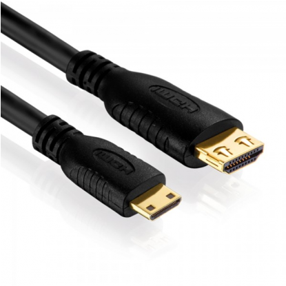 Hdmi/mini Hdmi Cable - Purelink Hdmi / Mini Hdmi Cable - Basic + Series - (689x414), Png Download