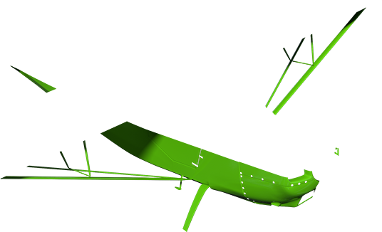 Bahama Blue - Vegetable (536x326), Png Download