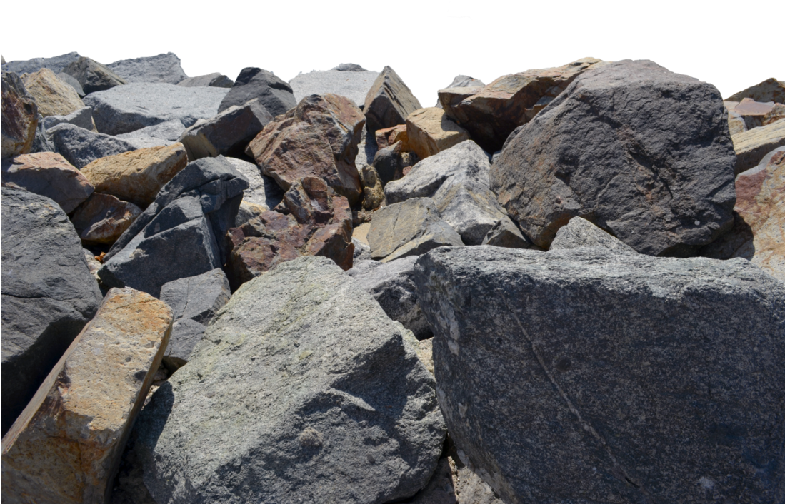 Rocks Stock Photo Back View 0226 Png Elements By Annamae22 - Thumbnail (1098x727), Png Download