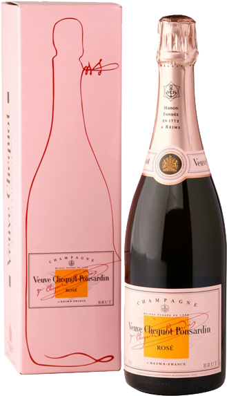 Veuve Clicquot Brut Rose - Veuve Clicquot Rose (400x600), Png Download