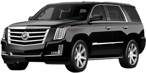 Cadillac Escalade - Black Cadillac Escalade 2015 (600x343), Png Download
