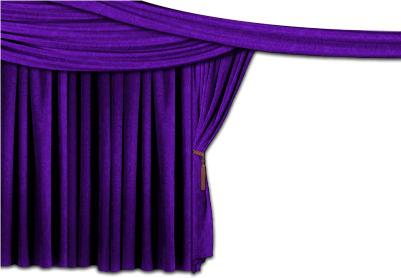 Cortinas De Tela Sobre Diseño - Cortinas De Tela Png (800x563), Png Download