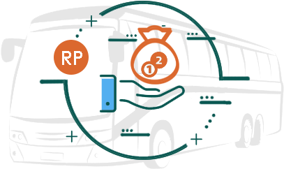 Reward Points - Bus (456x270), Png Download