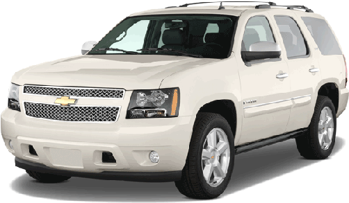 2013 Cadillac Escalade Rent Front - 2014 Tahoe (600x292), Png Download