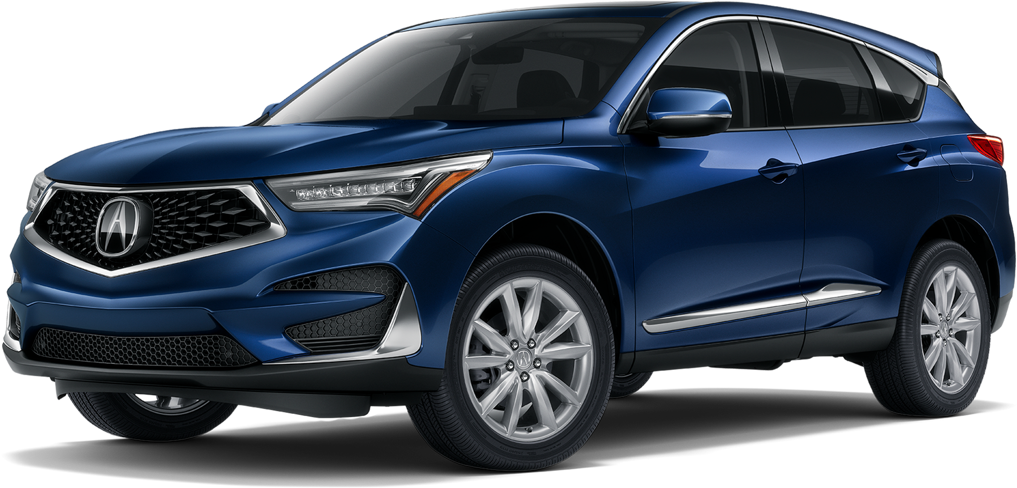 2019 Acura Rdx Suv - 2019 Acura Rdx Gunmetal Metallic (2080x1027), Png Download