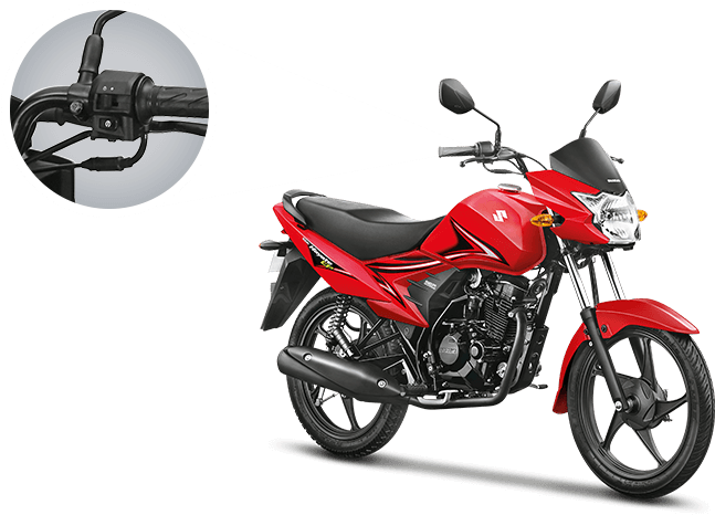 Facilita El Arranque De La Moto Y Operación Sólo Al - Suzuki Hayate Ep Red (725x492), Png Download