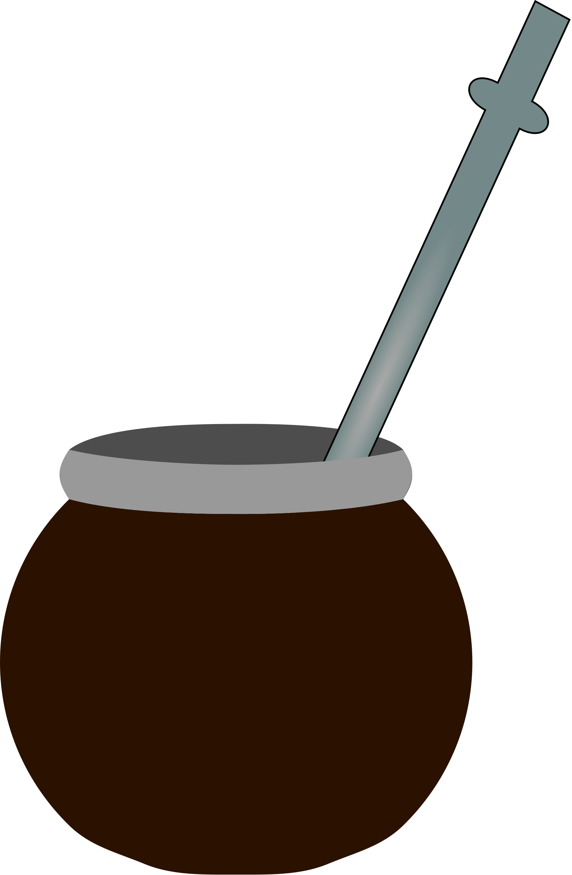 Open - Mate Argentino Vector Png (2000x3058), Png Download