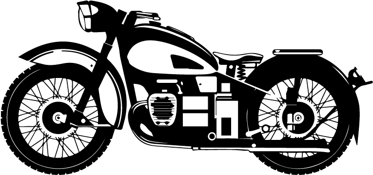 Vinilo Moto Vintage Clasica - Biker Respect Is Earned Honesty (800x800), Png Download