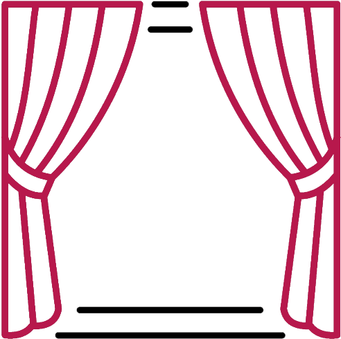 Convencionales Y Visillos - Cortinas Icono (800x800), Png Download
