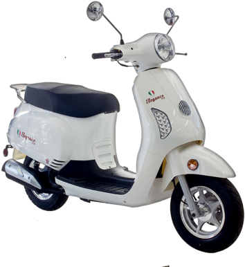 Scooter - Moto Kenton Elegance 150 (442x400), Png Download