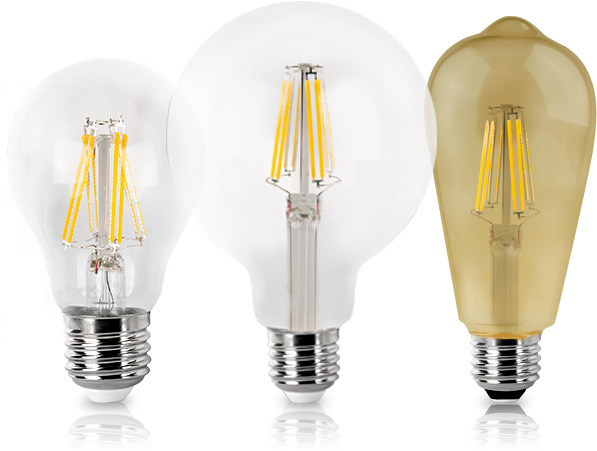 Eficiente, Económica Y Sostenible - ✅ Bomb.led Filament.estand.clara E27 4wfr (600x600), Png Download