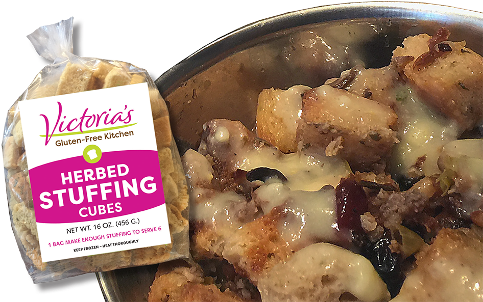 Gluten Free Stuffing Cubes, Thanksgiving Stuffing, - Monkey Bread (960x610), Png Download