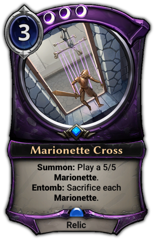 Marionette Cross - Witching Hour Eternal (529x801), Png Download