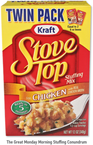 In Case You Give A Crap, Here's Exactly What Happened - Stove Top Stuffing Mix (337x524), Png Download
