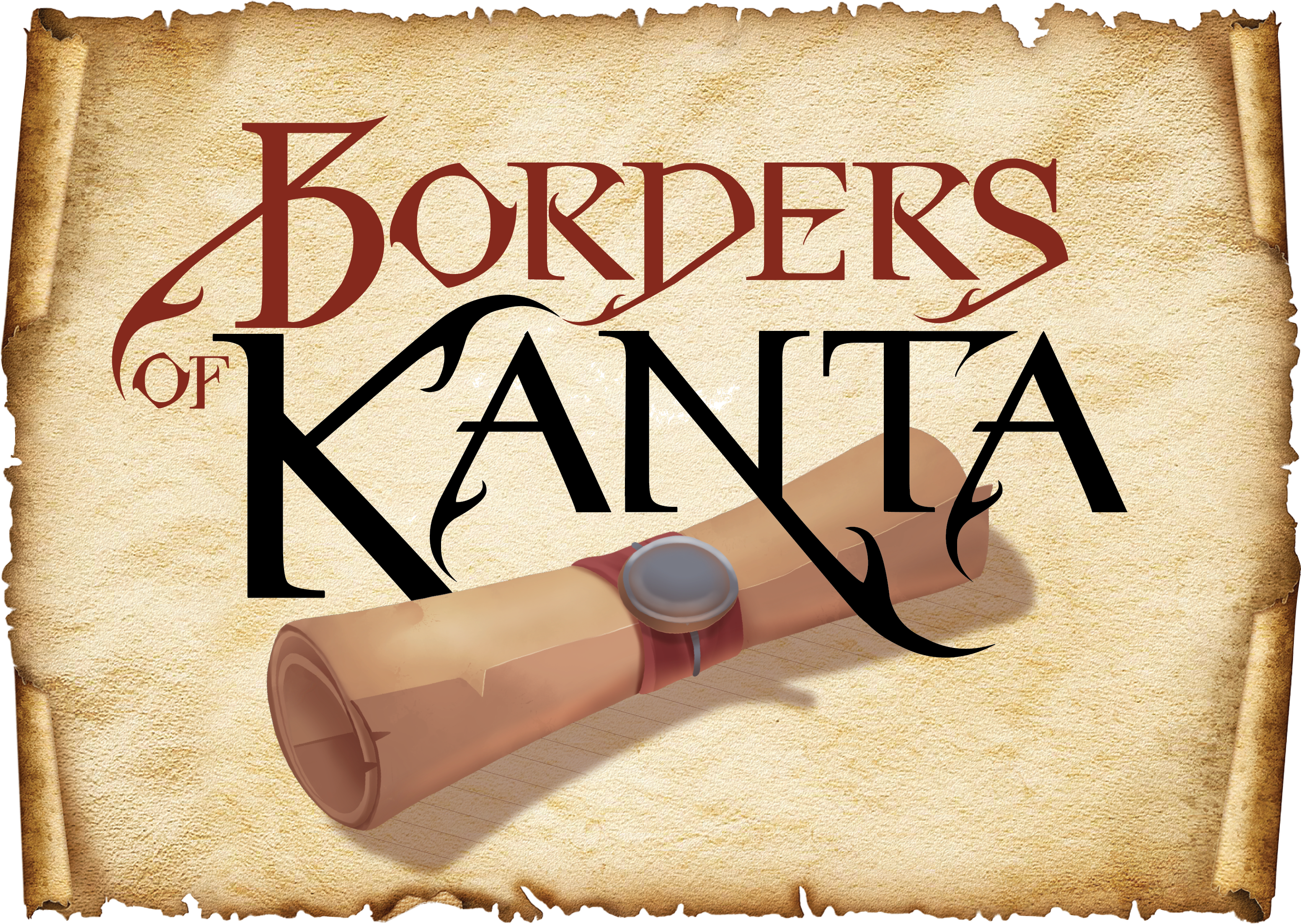 Borders Of Kanta Is A 2-6 Player Competitive Tile Laying - Poster (3300x2550), Png Download